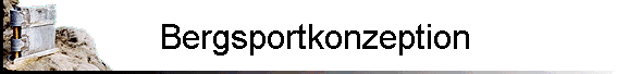 Bergsportkonzeption