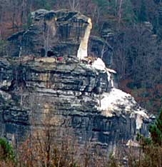 Felssturz am Wartturm