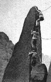 ausgiebige Baustelle an der Flohspitze